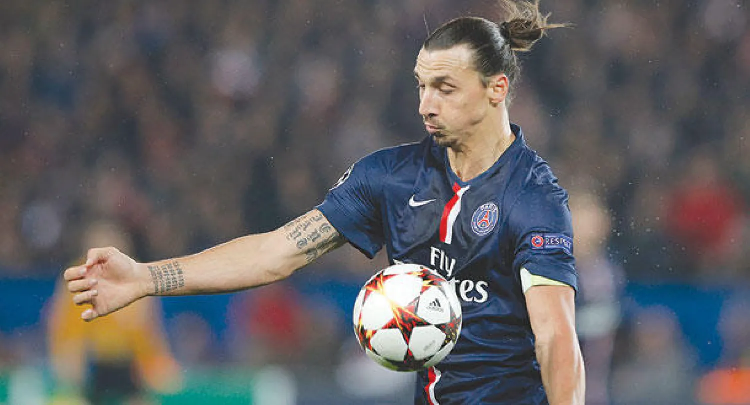 عودة إبراهيموفيتش زادت من خطورة هجوم  سان جيرمان (أ.ب)