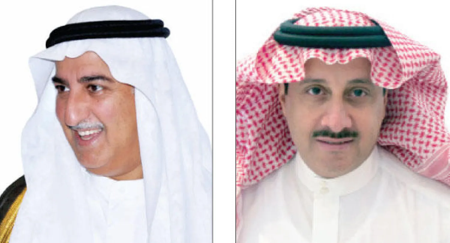 د. نبيل المبارك الرئيس التنفيذي لشركة (سمة) و د. فهد بن عبد الله المبارك محافظ (ساما)