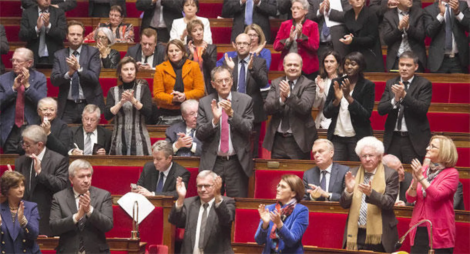 البرلمان الفرنسي يصوت بأغلبية كبيرة على الاعتراف بفلسطين