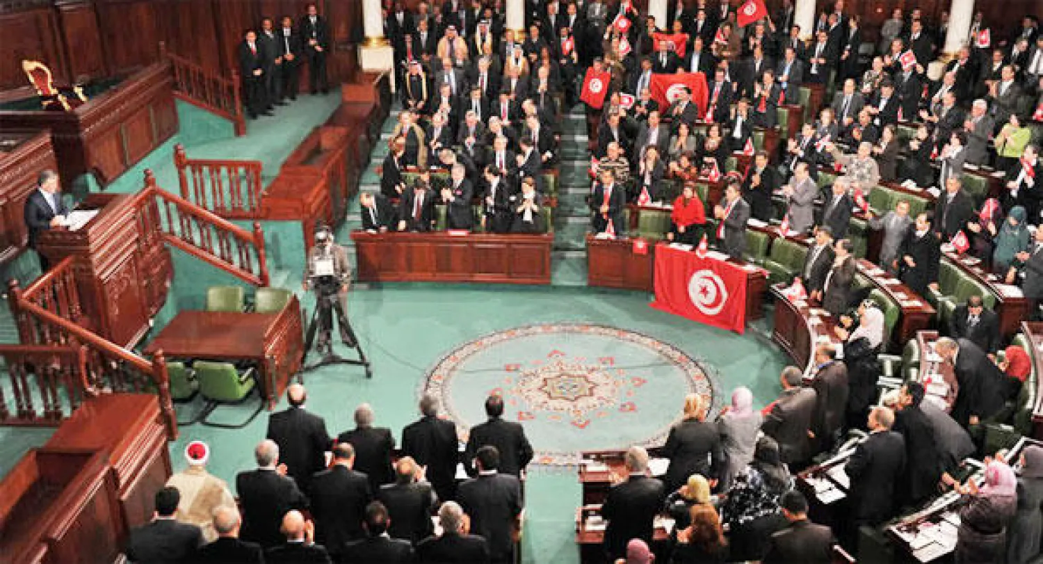 أول جلسة للبرلمان التونسي اليوم