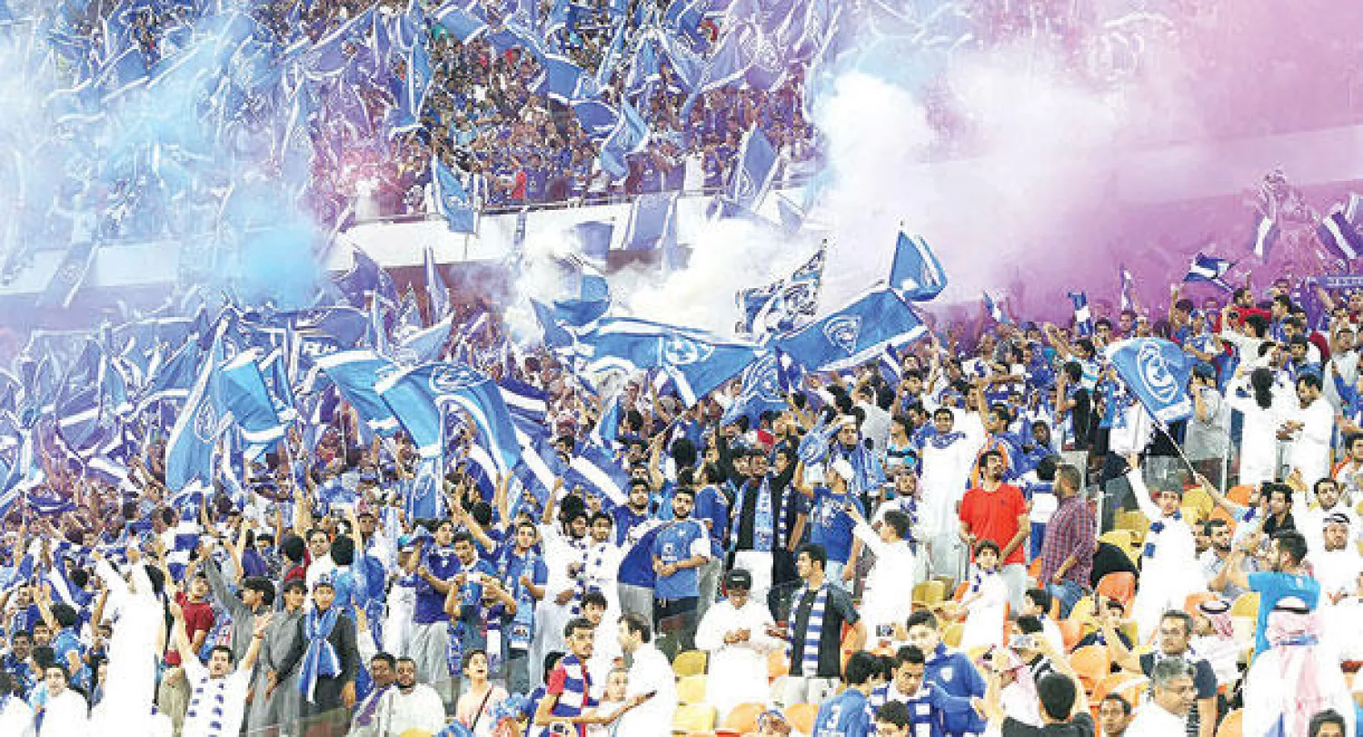 جماهير الهلال كلفت خزينة ناديها 100 ألف ريال بسبب ارتكابها مخالفة في الكلاسيكو