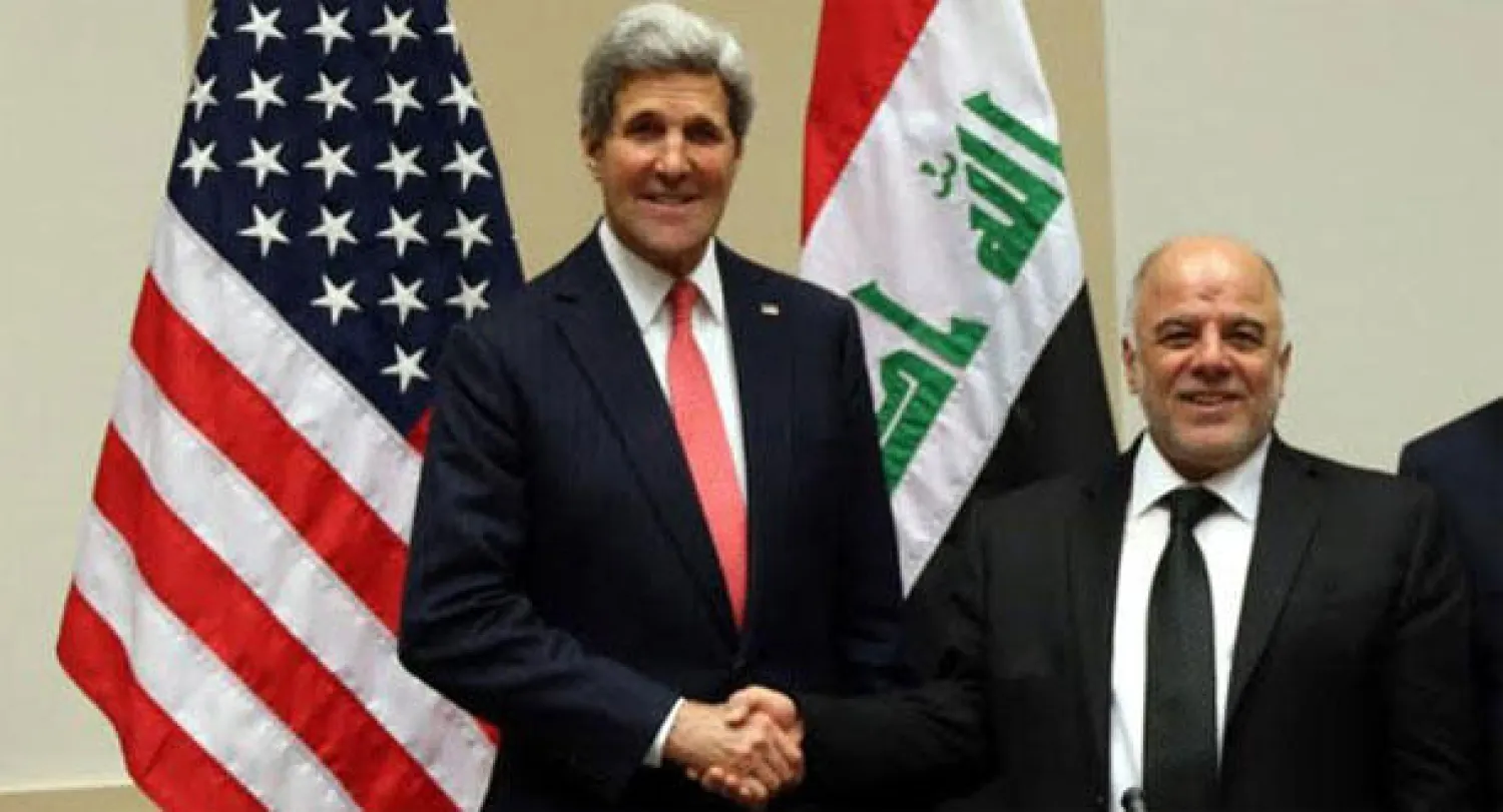 ارشيفية للعبادي و كيري