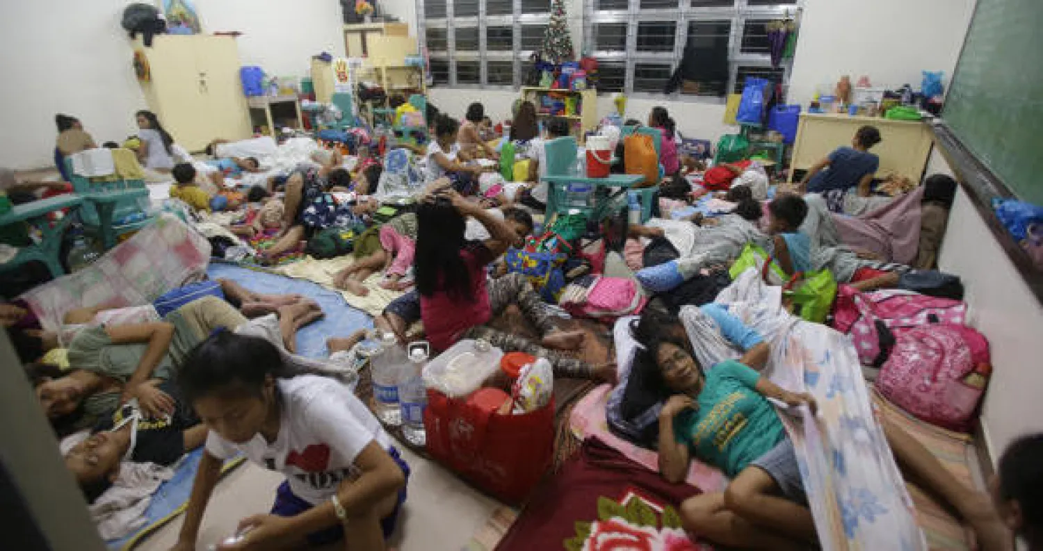 إعصار هاغوبيت يضرب الفلبين وإجلاء مليون شخص