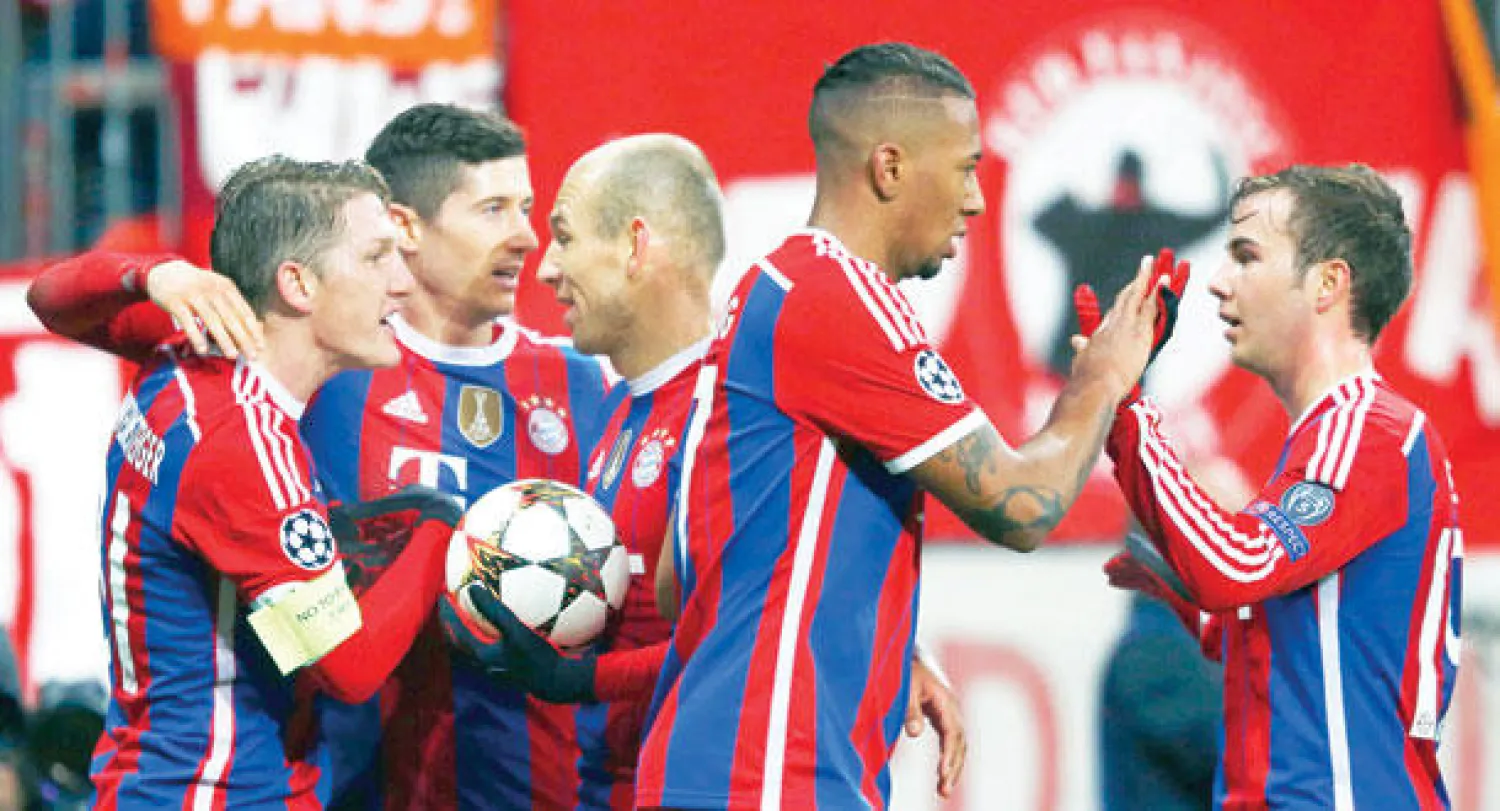 بايرن ميونيخ يخشى تعطل مسيرته الحافلة في الدوري الألماني غدا أمام أوغسبورغ (رويترز)