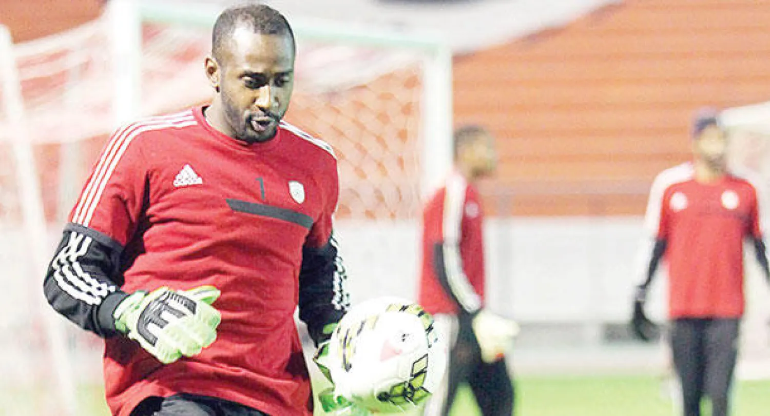 وليد عبد الله في تدريبات الشباب الأخيرة