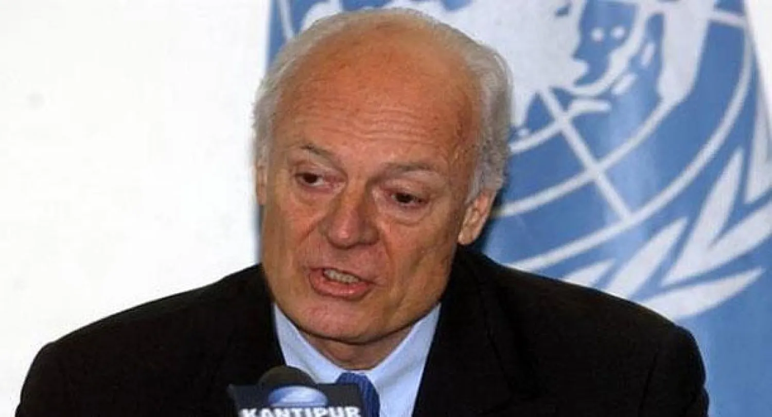 دي ميستورا يحصل على دعم الحكومة البريطانية لجهوده