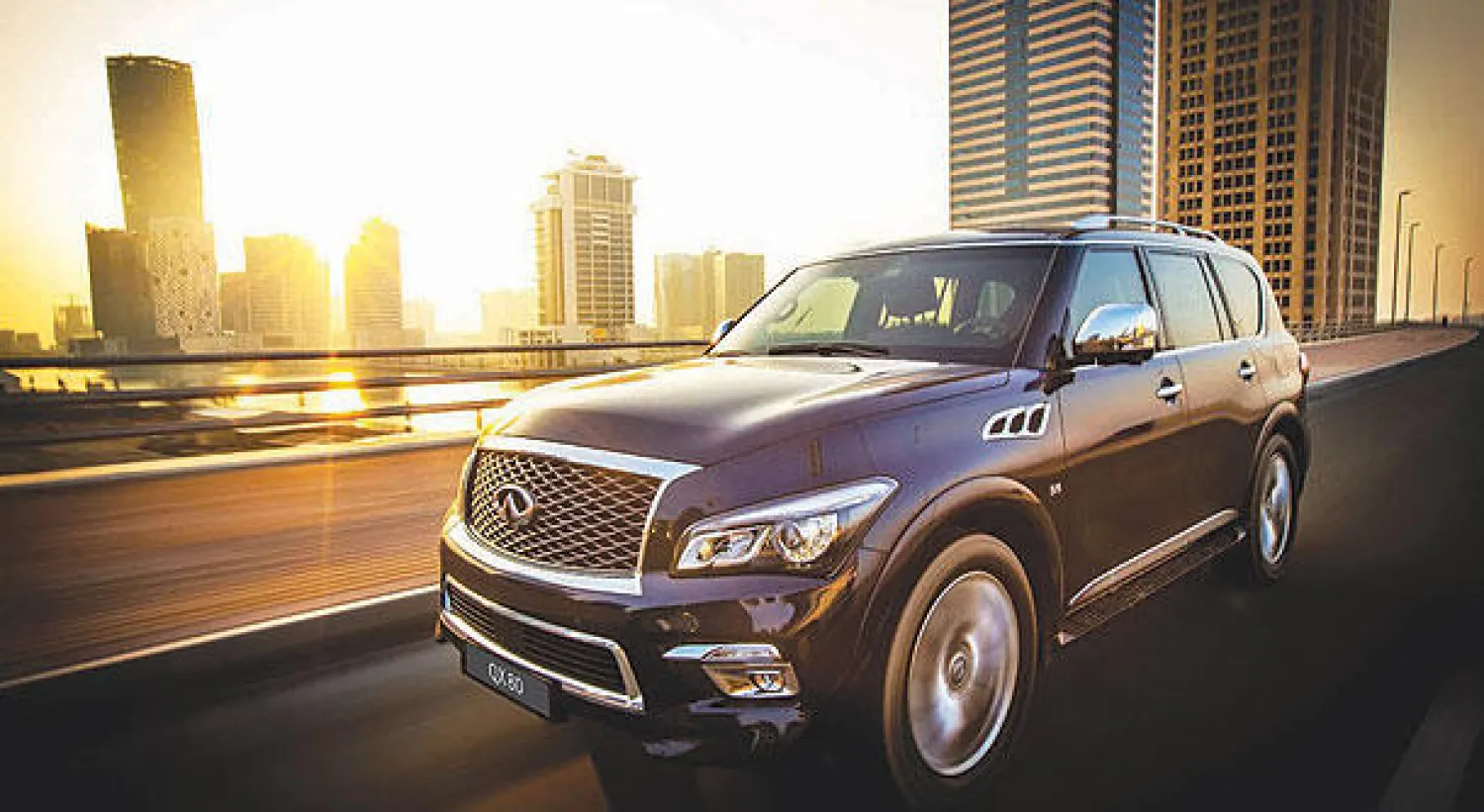 «إنفينيتي QX80»  وتصميم لهيكلها الخارجي