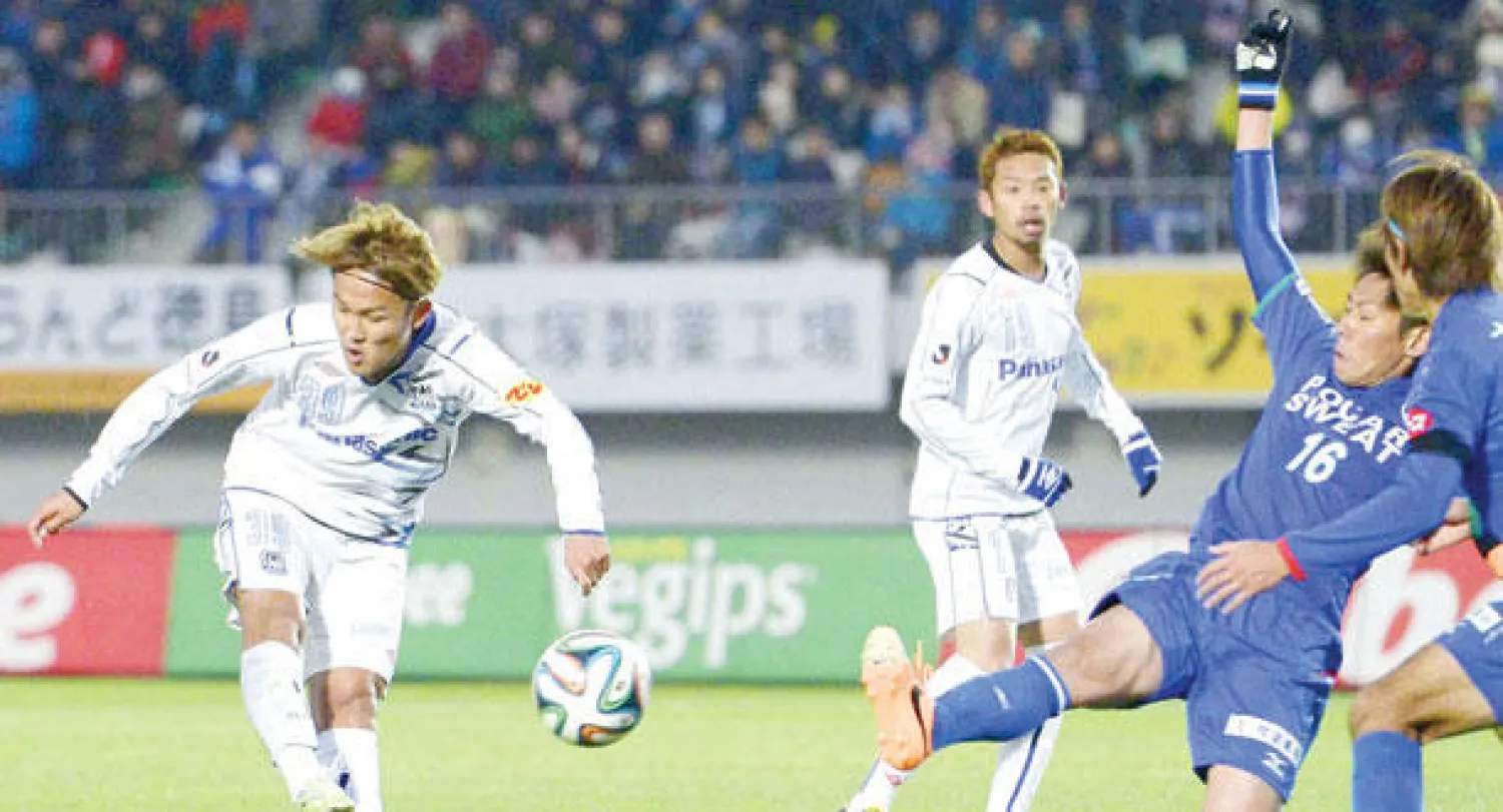 جامبا أوساكا حقق إنجازا كرويا لافتا في اليابان