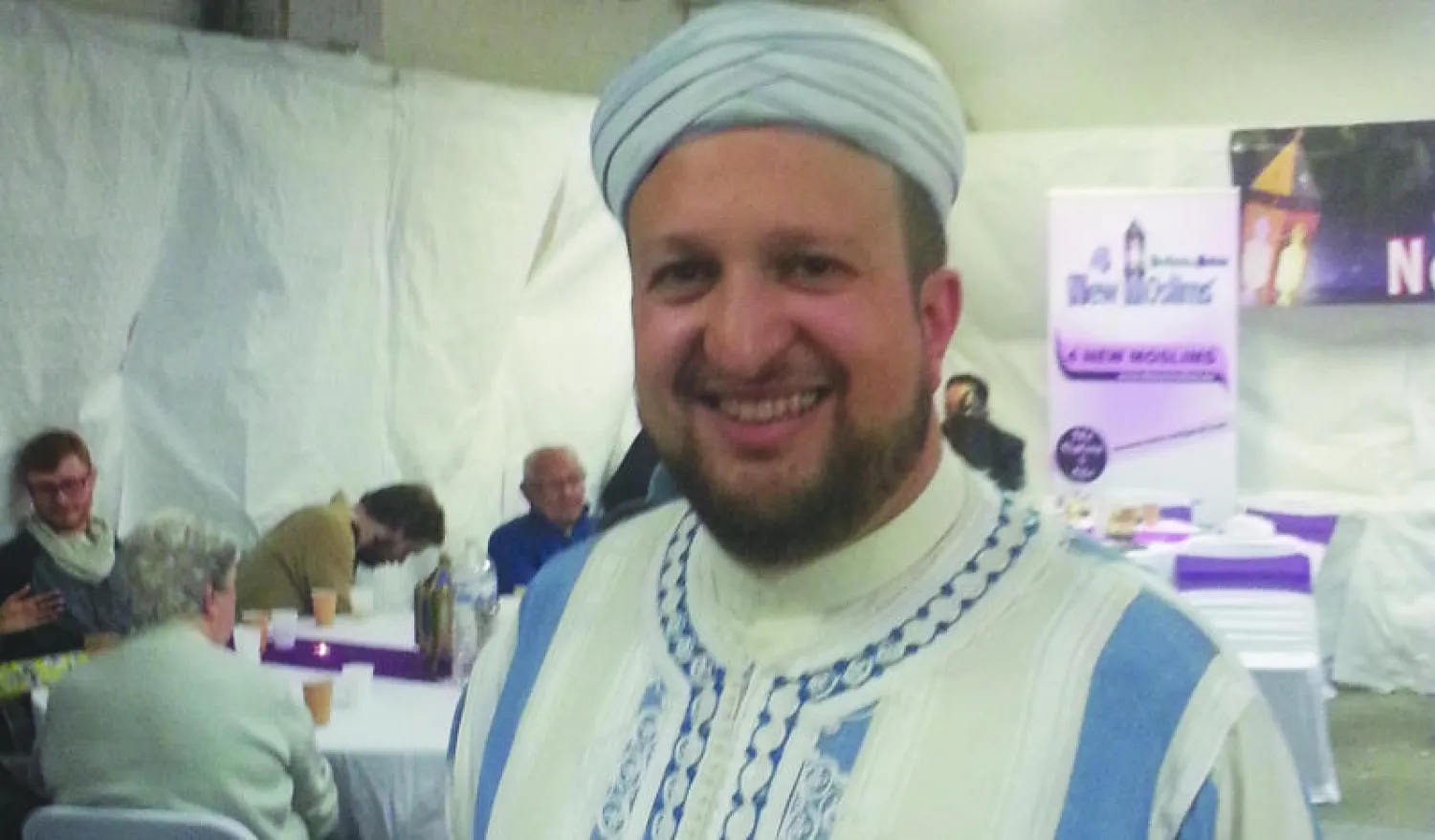 نور الدين الطويل رئيس جمعية المسلمين الجدد في بلجيكا