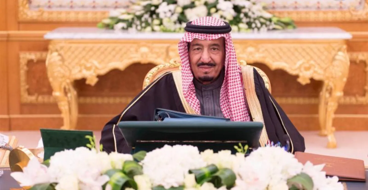 ولي العهد خلال ترؤسه مجلس الوزراء اليوم