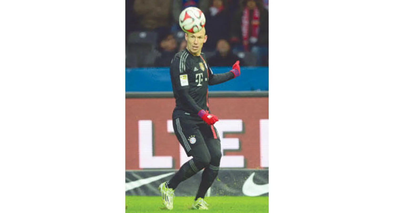 روبن ودور فاعل في نجاح بايرن (أ.ف.ب)