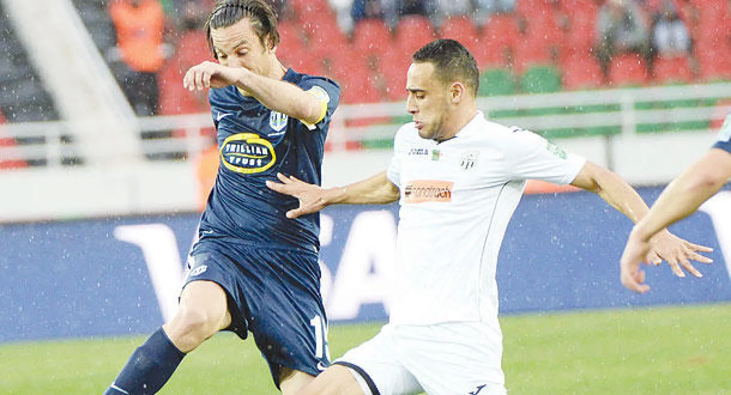 من مباراة أوكلاند سيتي النيوزلندي مع المغرب التطواني