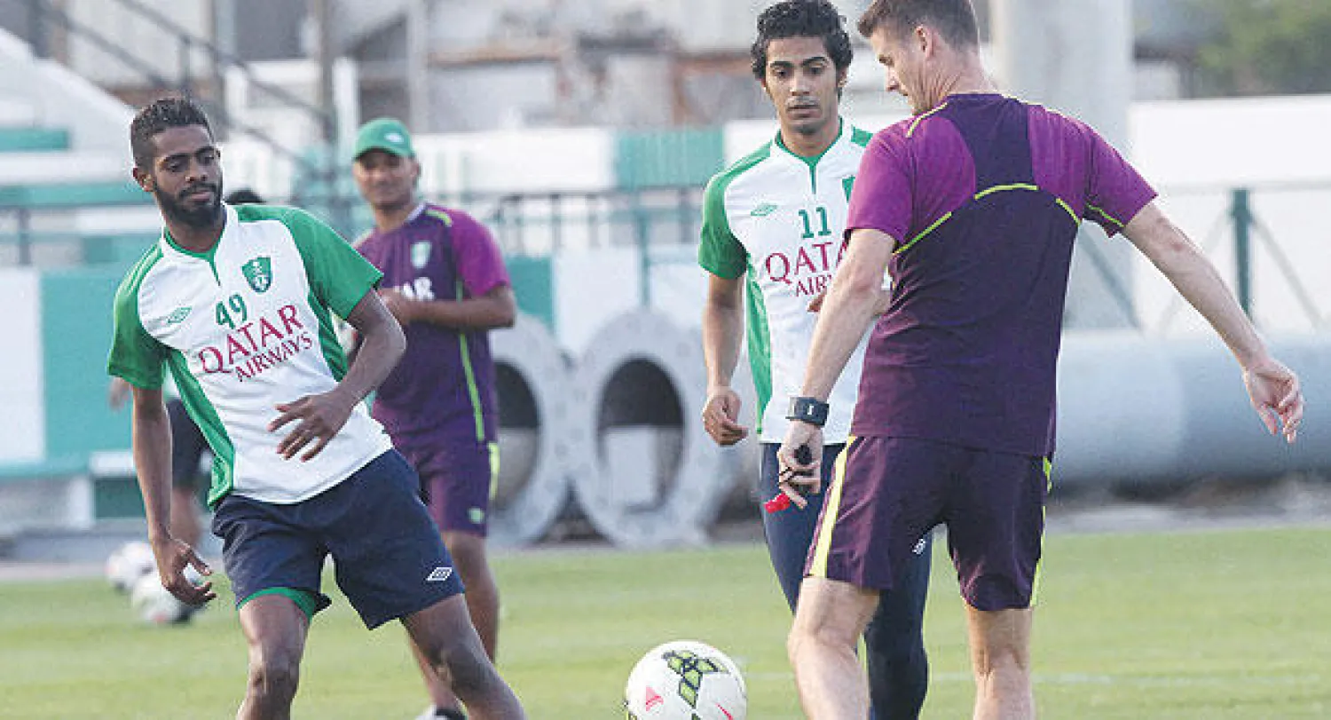 من تدريبات الأهلي الأخيرة