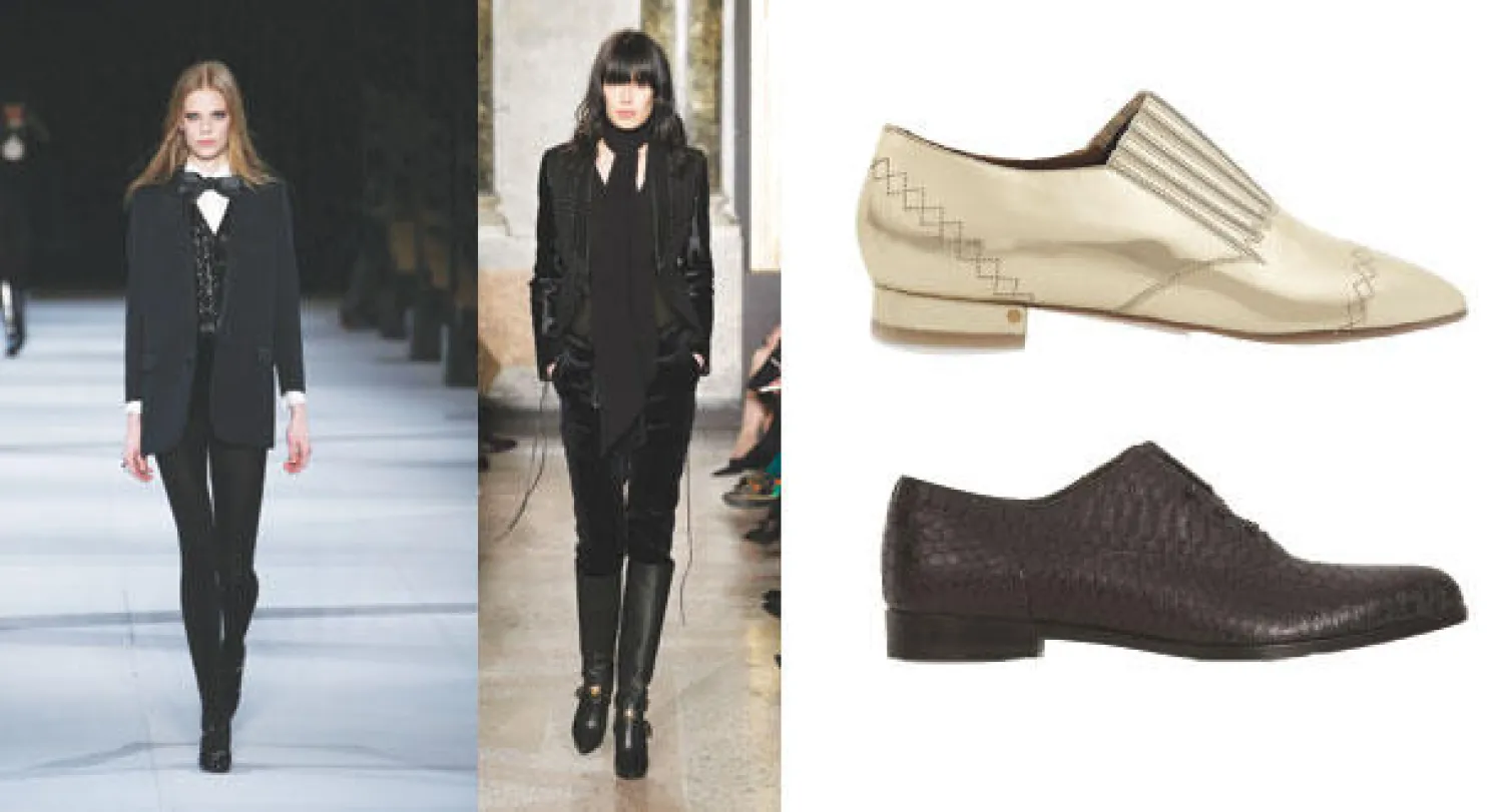 من «لورانس داكاد» بـ520 جنيها إسترلينيا ... من «لانفان» بسعر 1150 جنيها إسترلينيا... من عرض «إيمليو بوتشي»... من مجموعة «سان لوران» الأخيرة