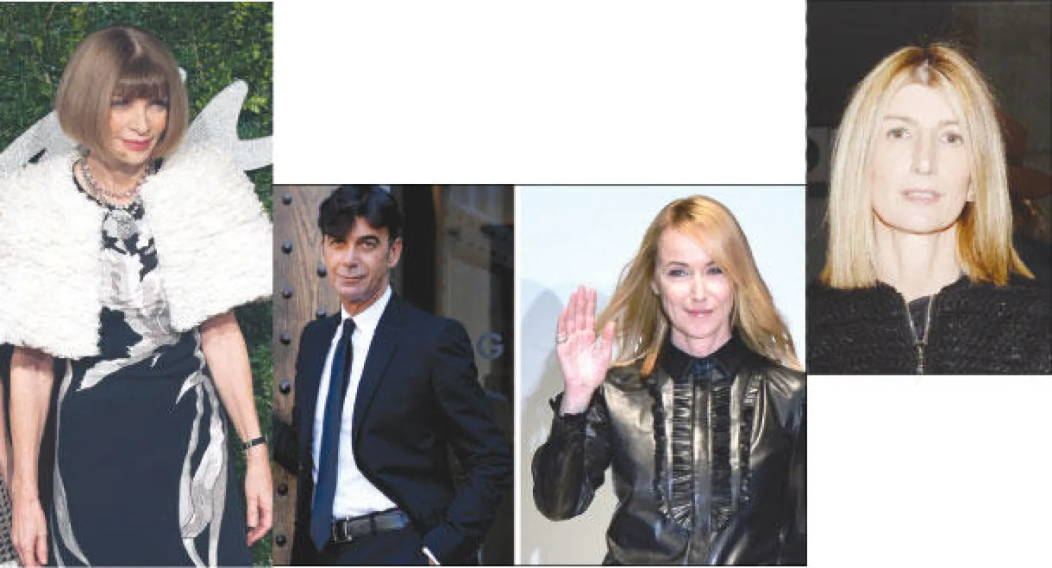 سارة راتسون... سارة راتسون ... ظهور أنا وينتور في فستان من دار «ميزون مارتان مارجيلا» في لندن مؤخرا دلالة واضحة على دعمها لجون غاليانو.