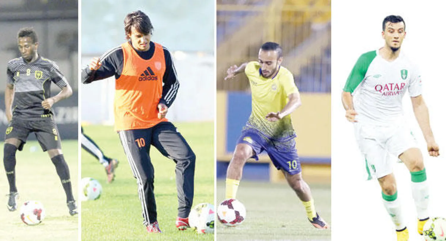 عمر السومة.. مفتاح الفوز الأهلاوي  -  محمد السهلاوي  -  روجيريو  -  فهد المولد.. الآمال الاتحادية معلقة عليه الليلة