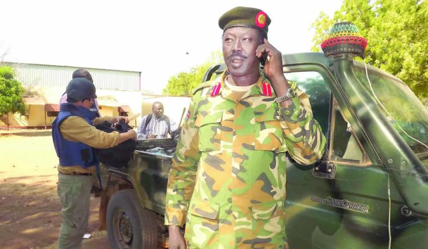 المتحدث باسم جيش جنوب السودان فيليب أقوير