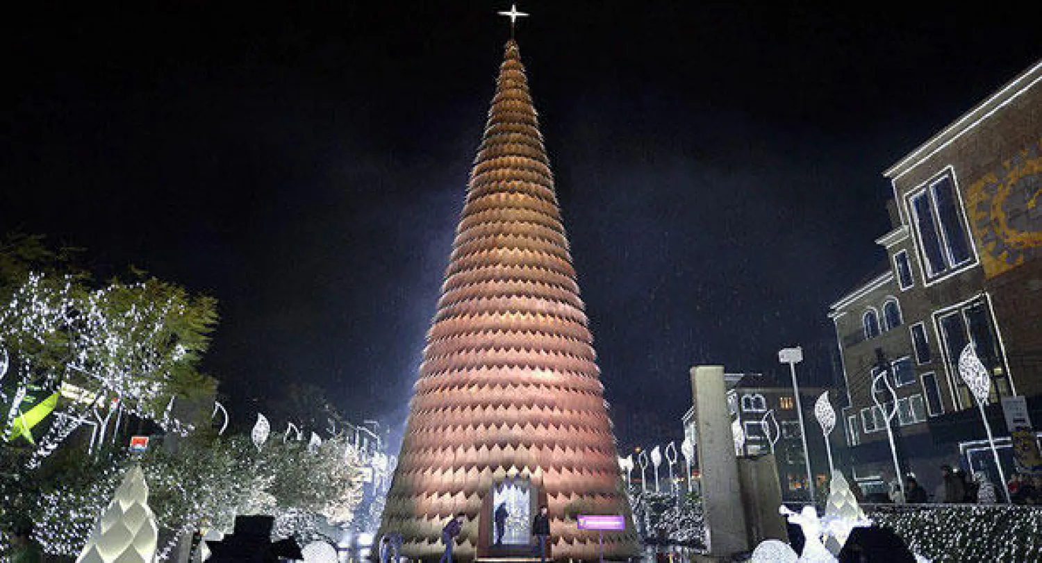 مدينة جبيل اللبنانية تدخل العالمية بهذا التصميم بمناسبة أعياد الميلاد