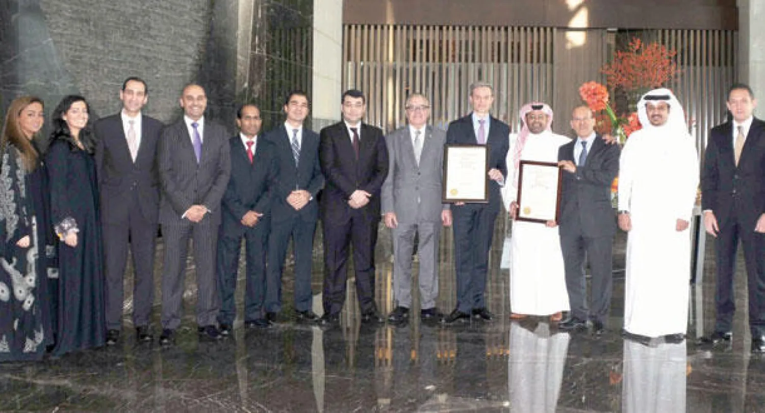 فندق «فورسيزونز الرياض» يفوز بجائزتين في حفل توزيع جوائز الفنادق العالمية الفاخرة لعام 2014