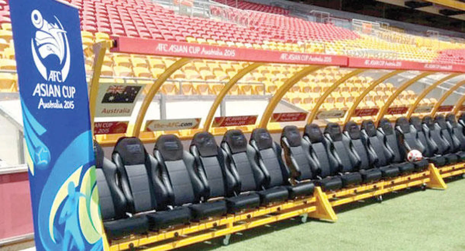 جانب من المقاعد المغطاة التي استحدثت في الملاعب الأسترالية