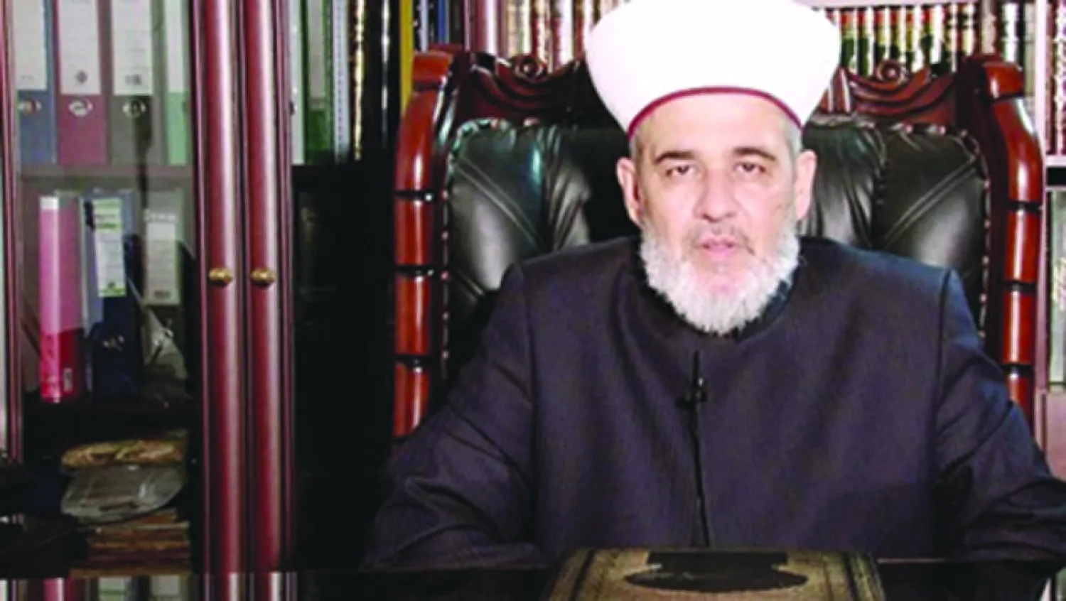 الشيخ أحمد مطيع تميم مفتي مسلمي أوكرانيا («الشرق الأوسط»)