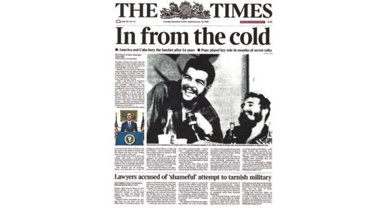 مجزرة طالبان والعلاقات الأميركية ـ الكوبية تتناصفان تغطية الصحافة البريطانية