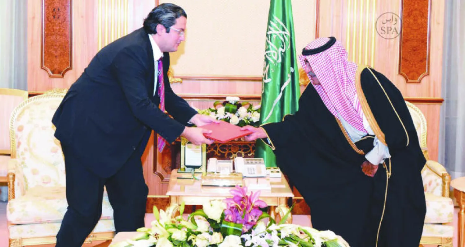 ولي ولي العهد السعودي يتسلم رسالة خطية من رئيس وزراء تونس (واس)