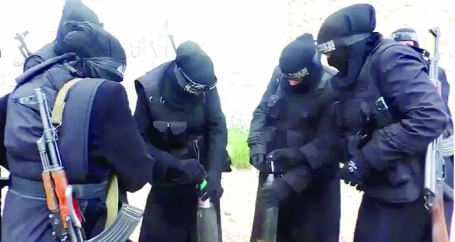 مقاتلات في صفوف «داعش»