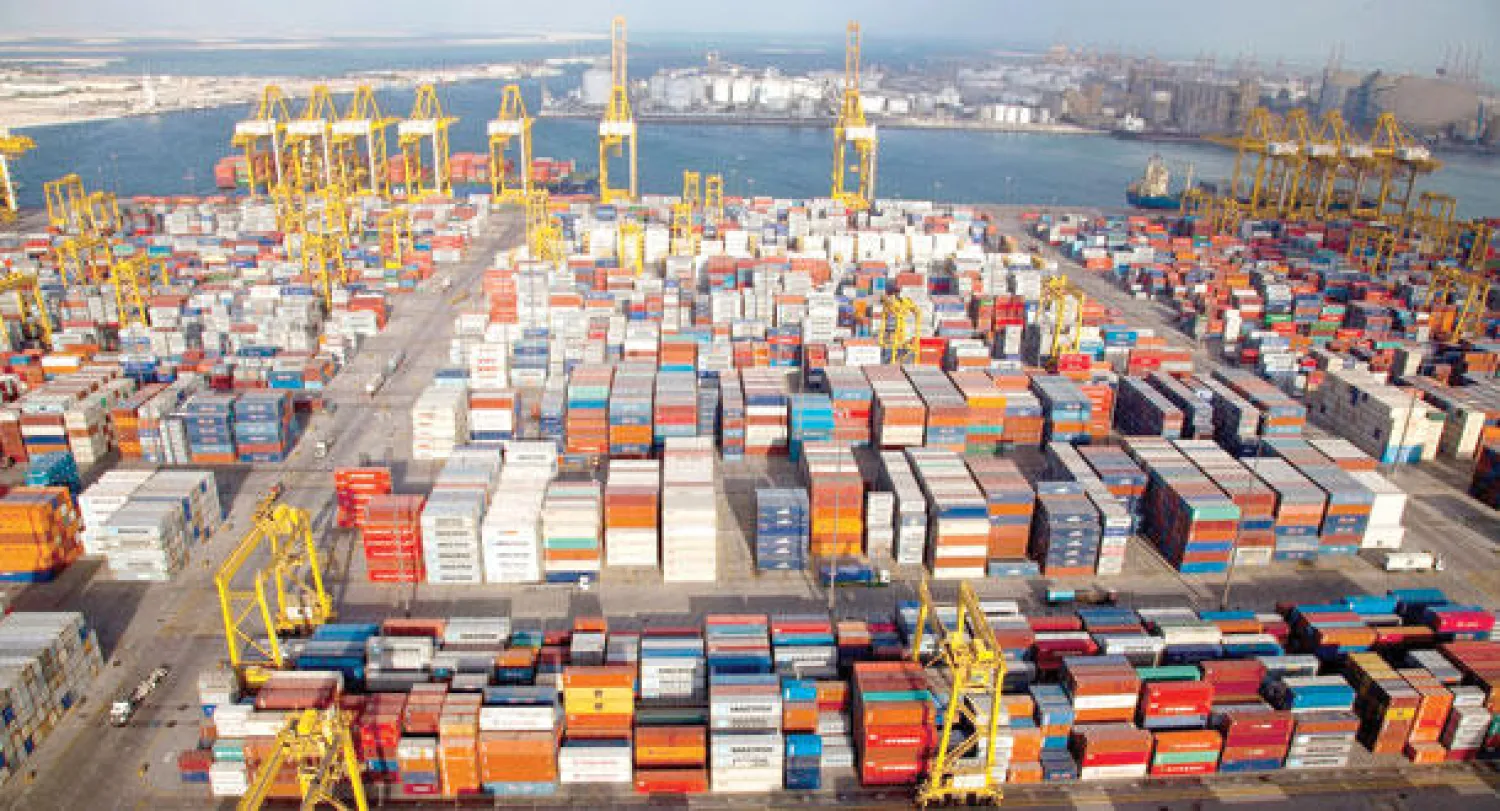 جانب من موانئ دبي («الشرق الأوسط»)