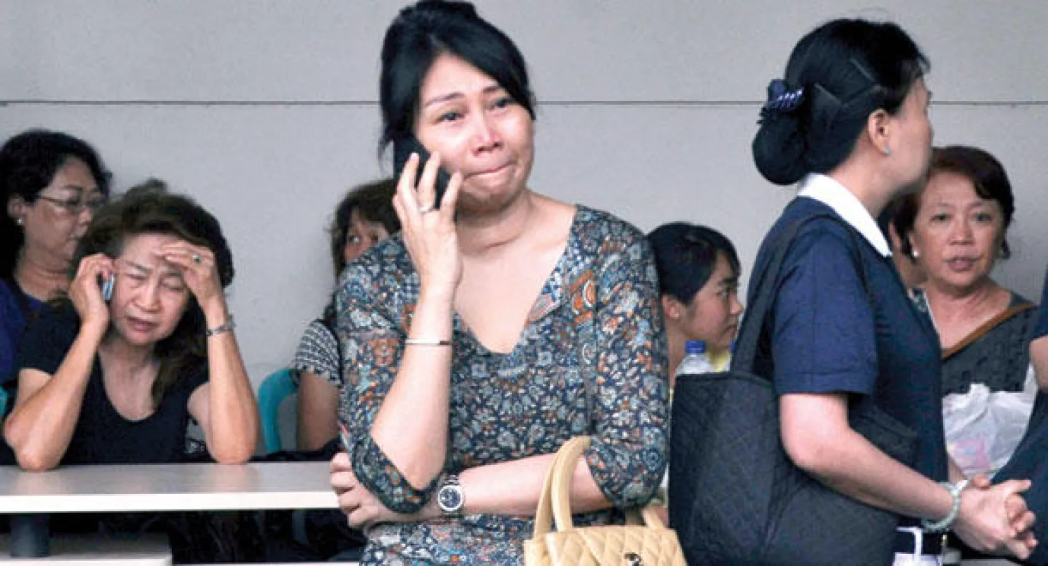 ثالث كارثة طيران ماليزية في 2014