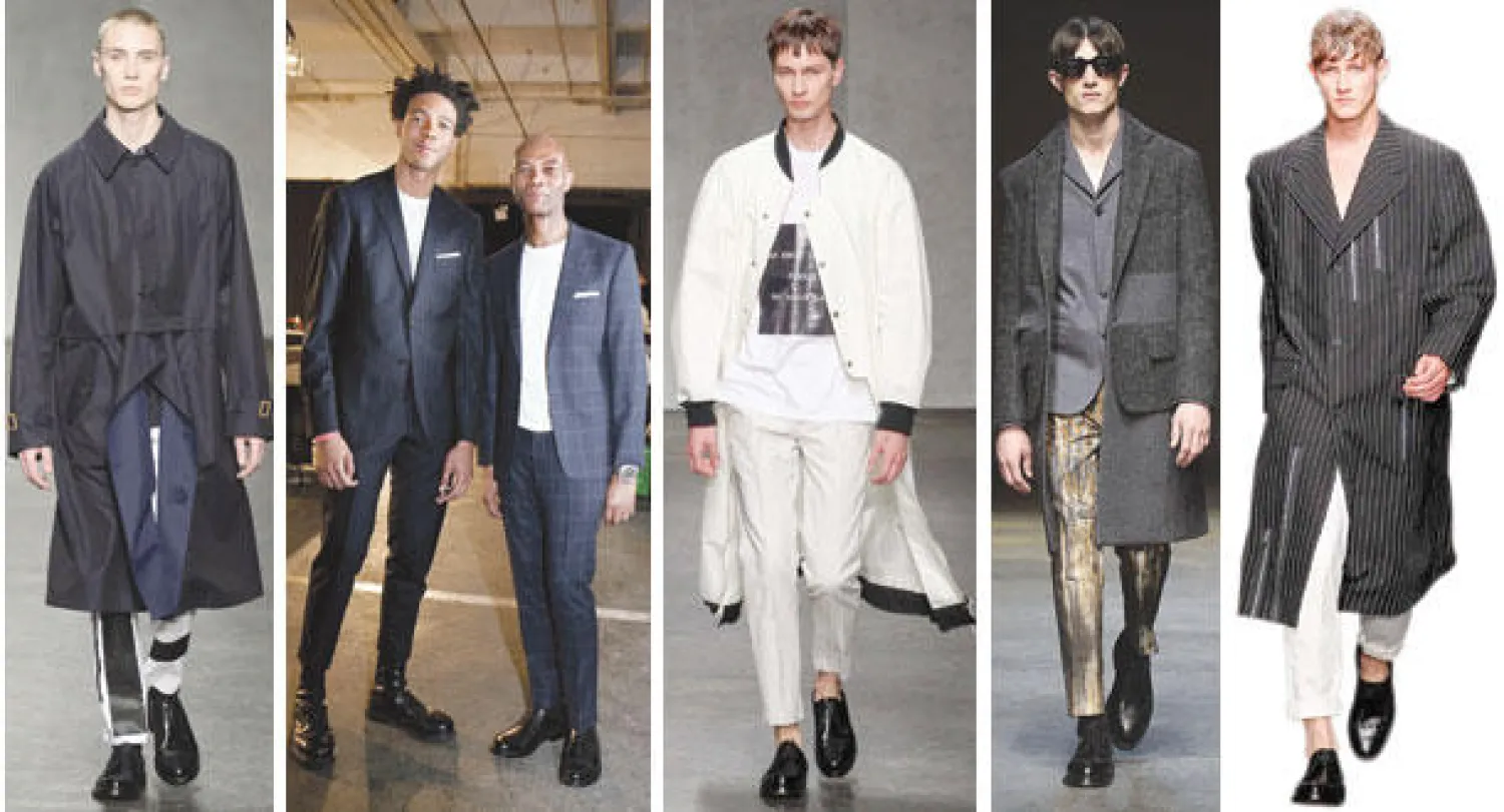 من عرضهما الأخير  -  من عرضهما لربيع وصيف 2015  -  صورة تجمع الأب والابن  -  تصاميم تعكس قدرة عالية على التفصيل والابتكار