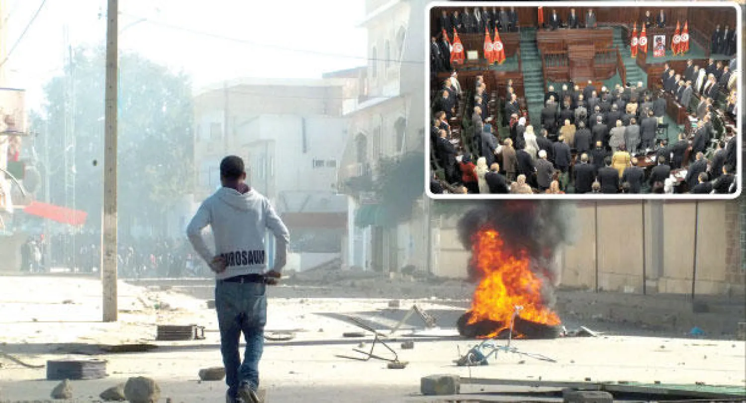 أحداث العام 2014: تونس: زلزال في المشهد السياسي
