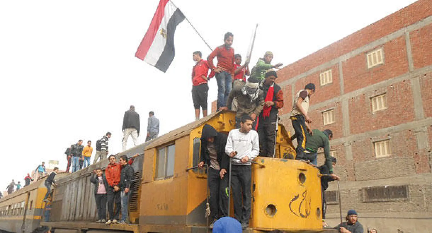 قطار قصب السكر في مصر