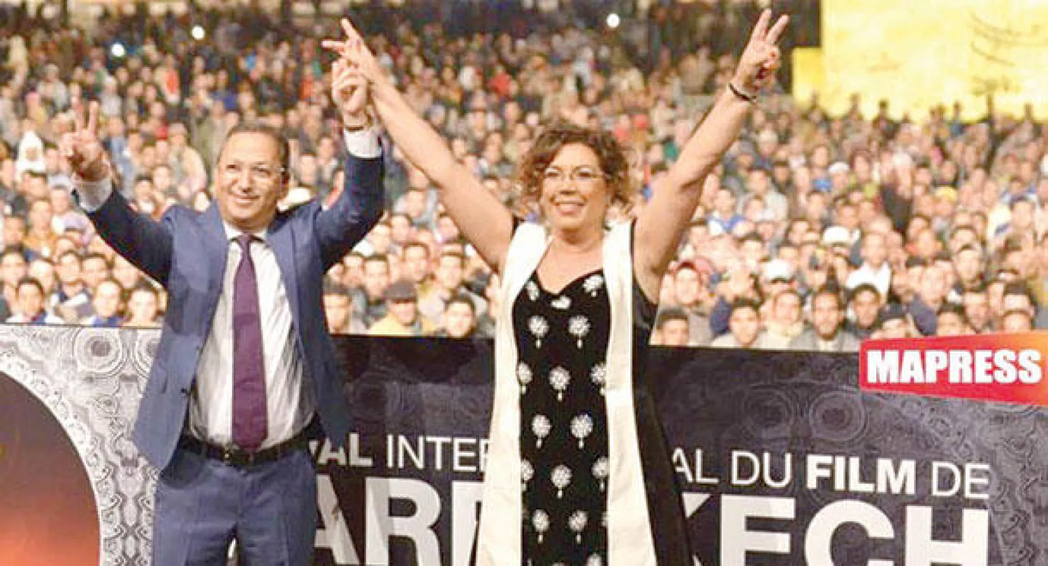 من حفل تكريم خديجة العلمي وزكريا العلوي