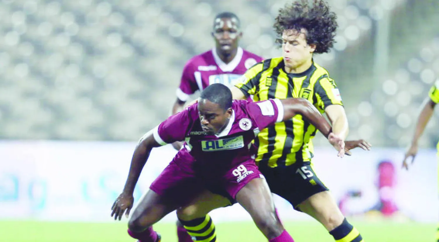 جانب من مباراة سابقة للفيصلي