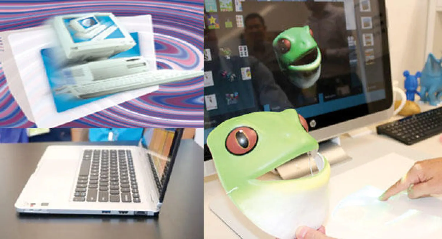 كومبيوتر «سبراوت» من «إتش بي»  -  كومبيوتر محمول بشحن لاسلكي من «إنتل»