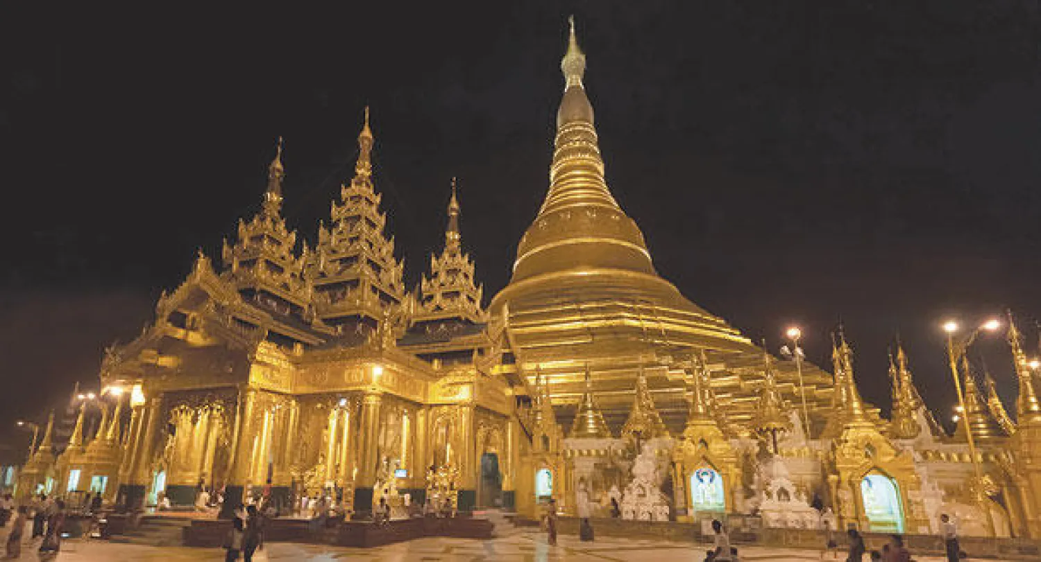 «معبد شويداجون» أكثر المواقع البوذية قداسة في ميانمار