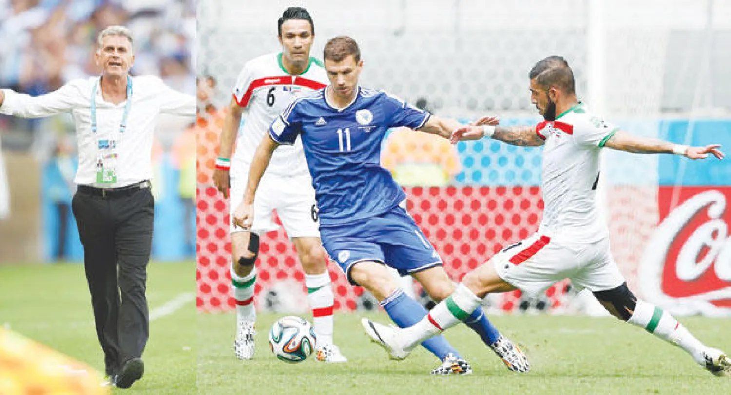 المنتخب الإيراني لفت الأنظار في مونديال البرازيل 2014  -  كارلوس كيروش