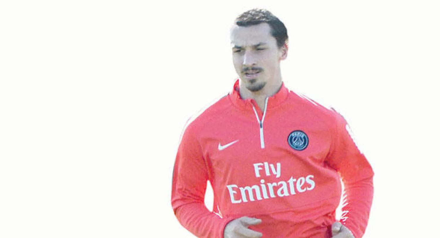 إبراهيموفيتش من أوراق سان جيرمان الرابحة دائما (أ.ف.ب)