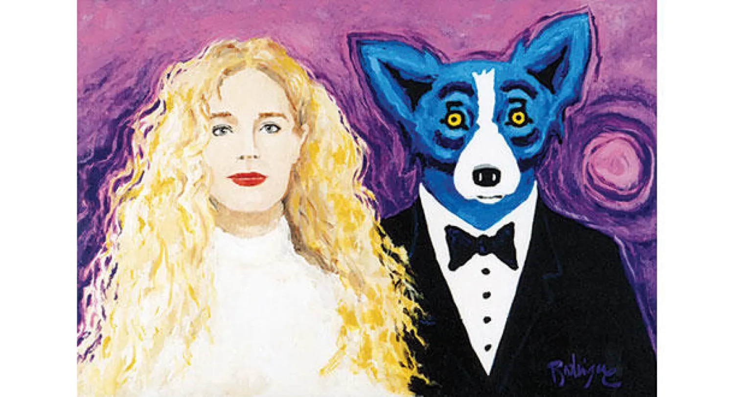 استعادة لوحة «الكلب الأزرق» بعد سرقتها في نيوأورليانز