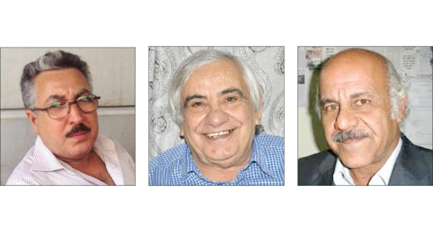 خضير الحميري و سلمان عبد و علي المندلاوي