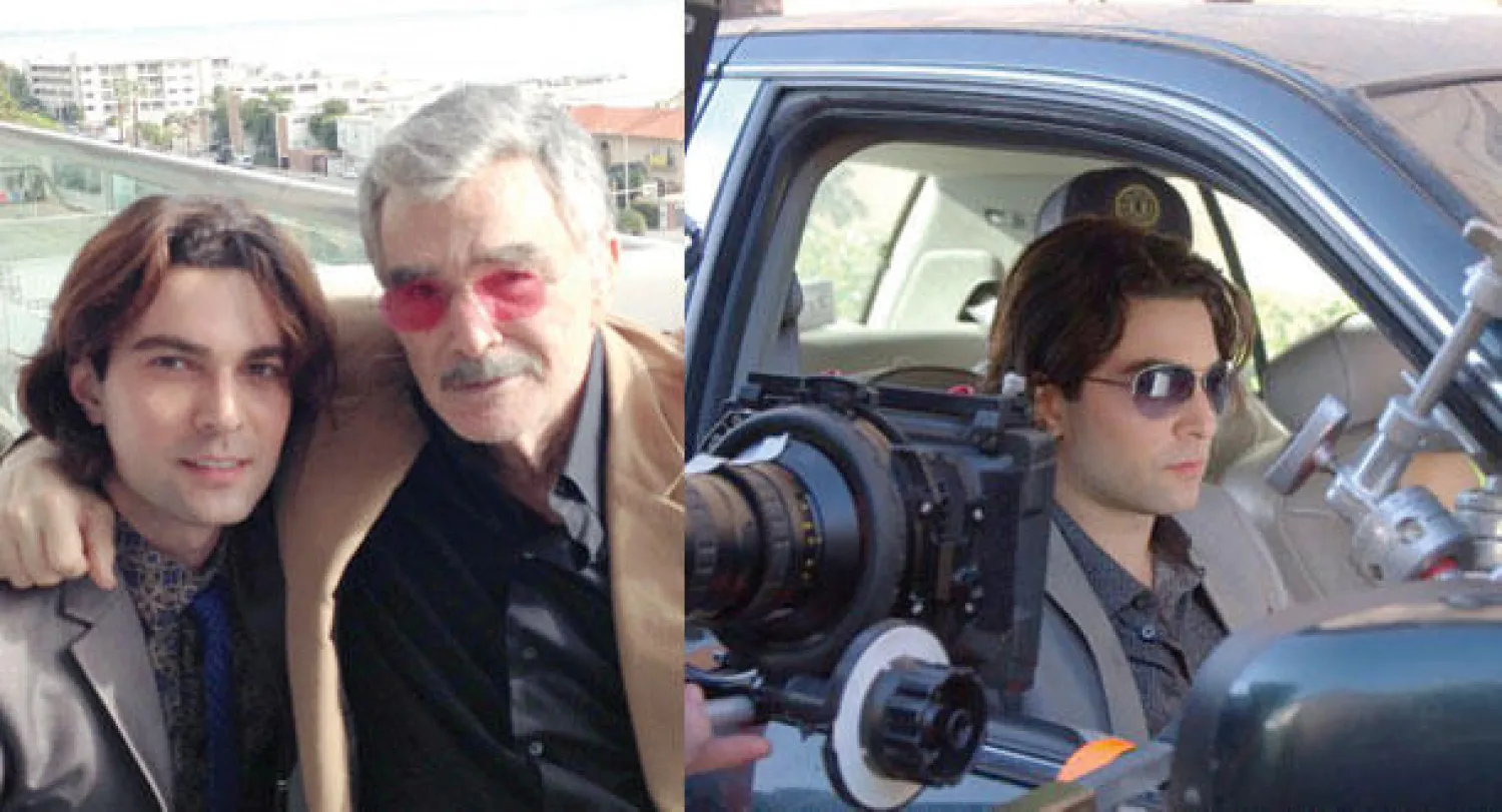 مشهد من فيلم يظهر فيه الممثل جيمس جردي  -  جيمس جردي (يسار) في مشهد من الفيلم