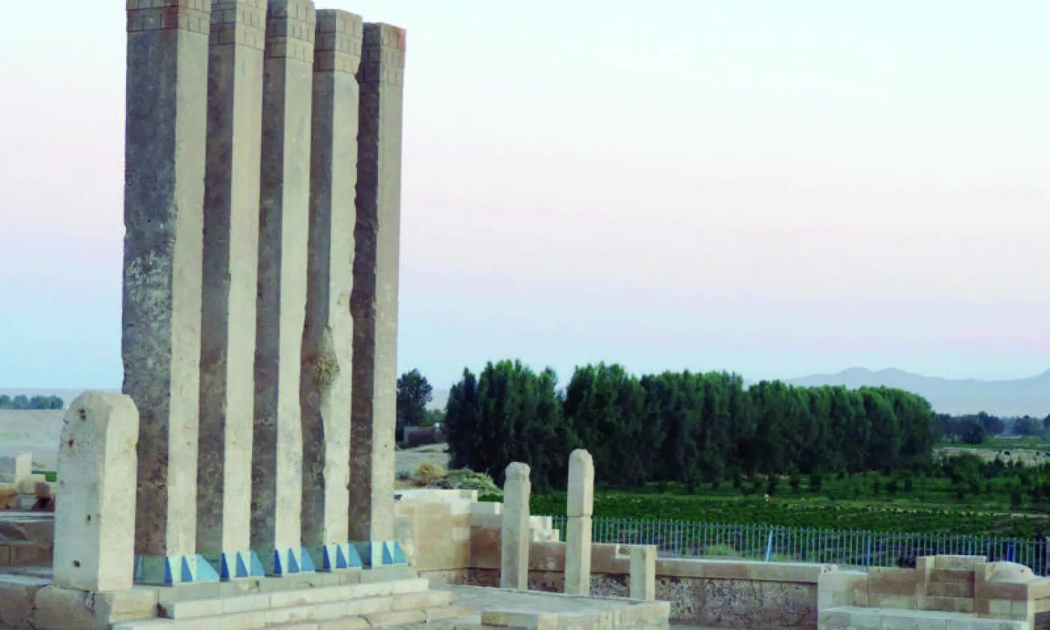 عرش بلقيس بمأرب («الشرق الأوسط»)