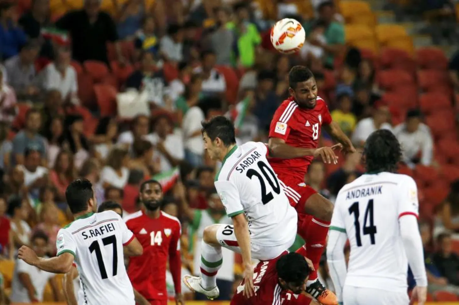 آسيا 2015: إيران تتصدر «الثالثة» على حساب الإمارات