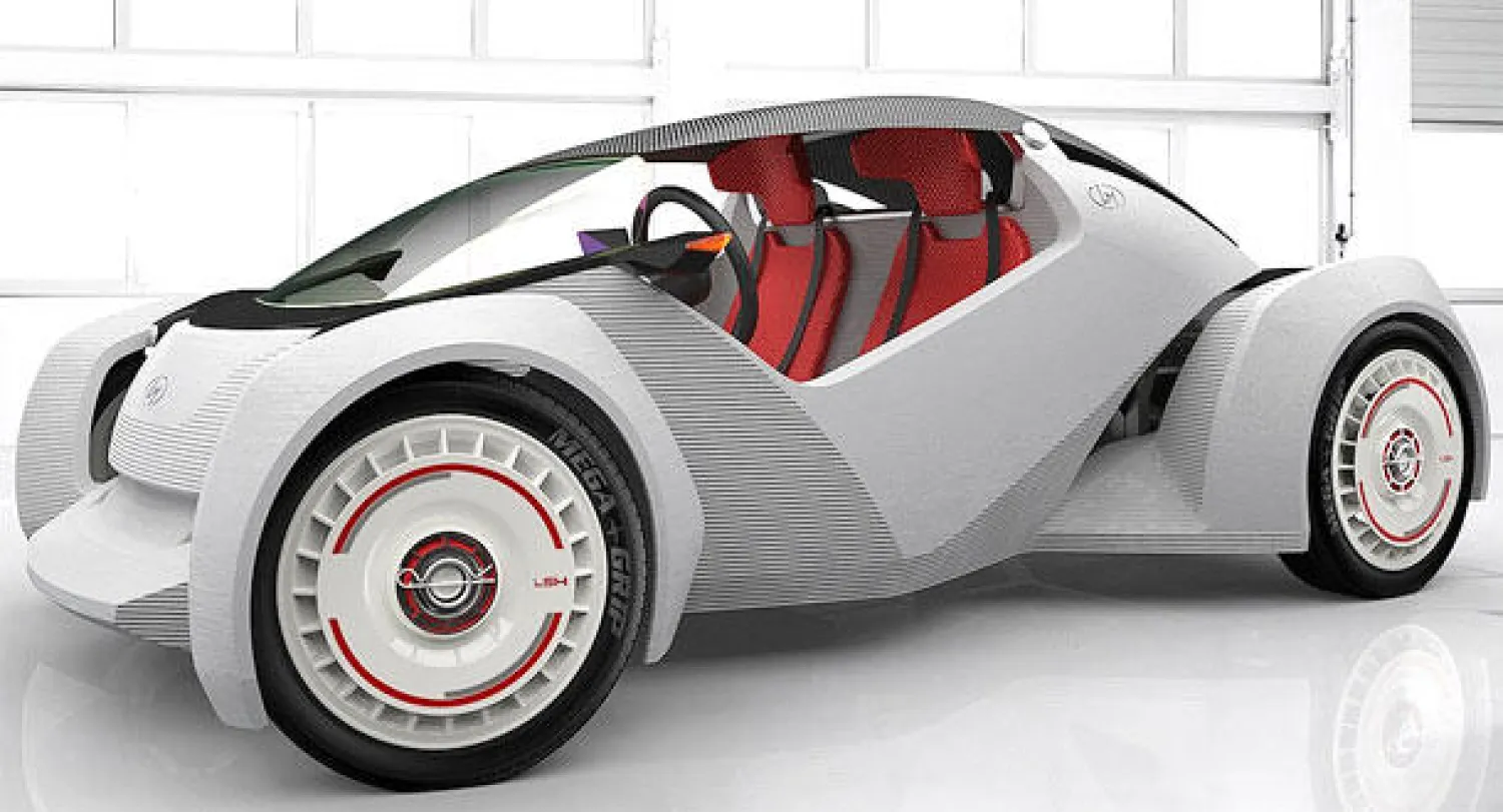 إنتاج أول سيارة «مطبوعة» بتقنية ثلاثية الأبعاد