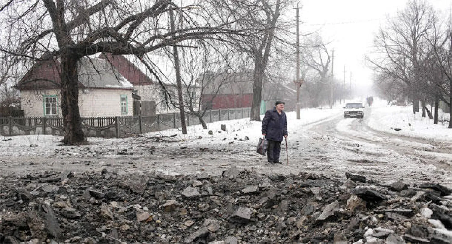 مقتل خمسة وإصابة 29 بالقتال الدائر في دونيتسك