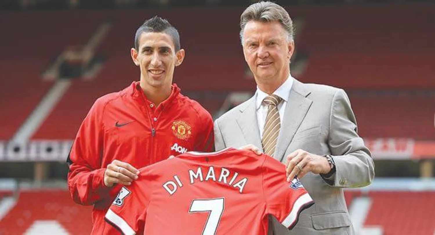 انتعاشة يونايتد المالية ساهمت في تعاقد النادي مع المدرب فان غال والنجم دي ماريا