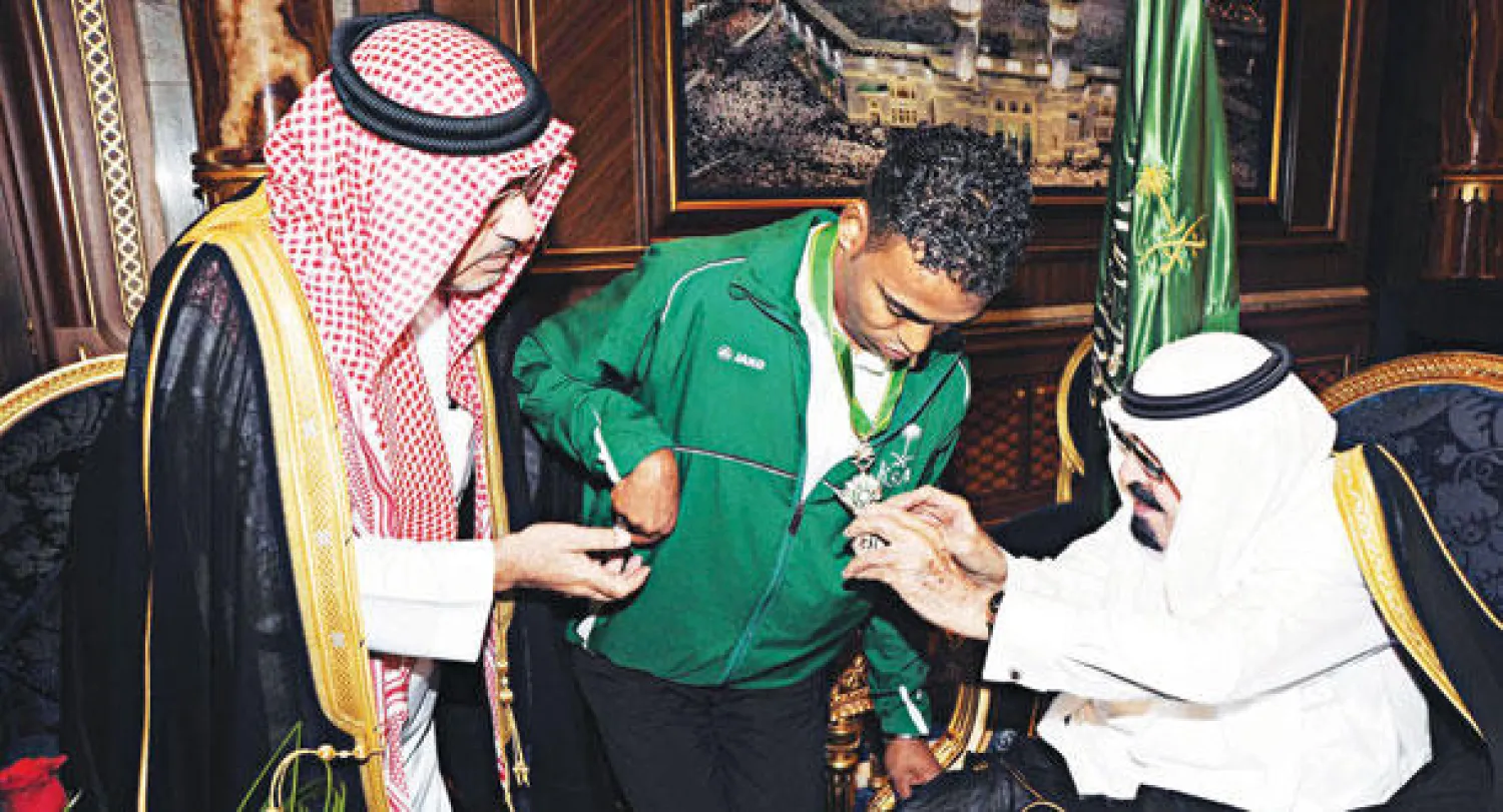 الملك عبد الله حرص على تكريم الرياضيين السعوديين بعد المنجزات الدولية