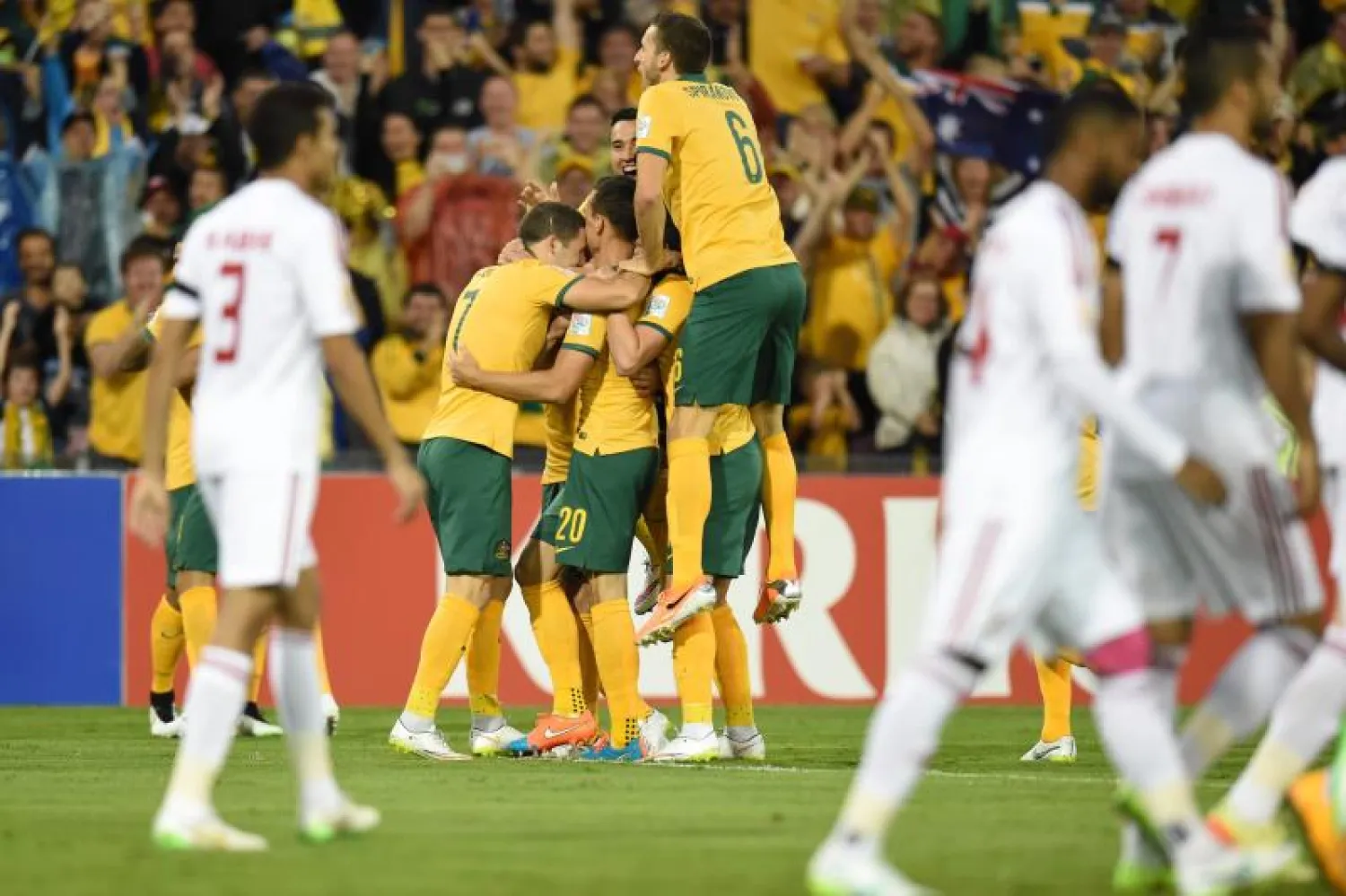 ثنائية أسترالية سريعة تبدد الحلم الإماراتي «الآسيوي»