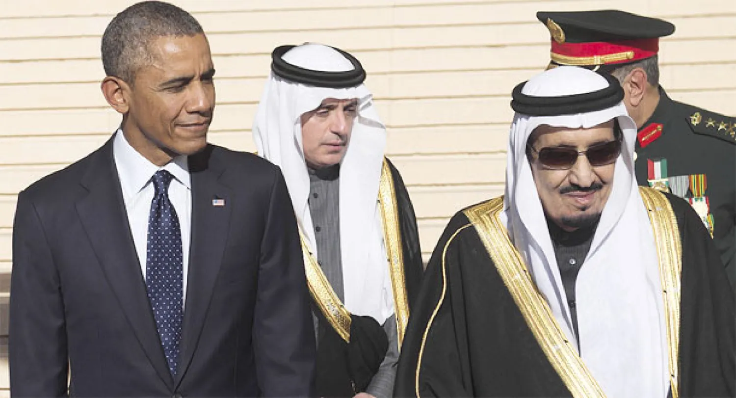 أوباما في الرياض للقاء الملك سلمان.. وقمة سعودية - أميركية مرتقبة